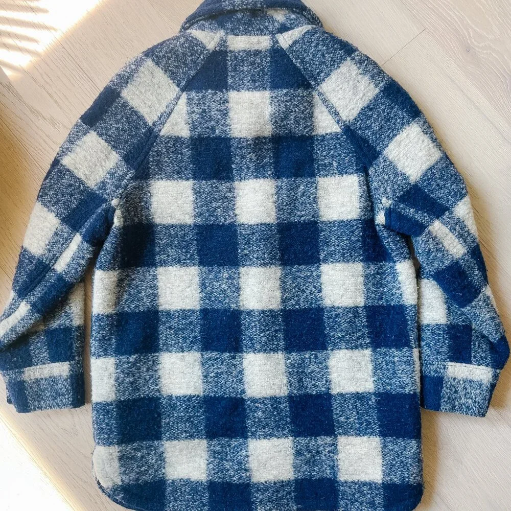 EUC Sezane Manteau Joe Wool Jacket Size XS/34 - Picture 4 of 4